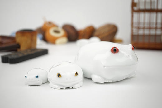 不仁斋 薛继业陶瓷雕塑 蛤蟆塔 商品图3