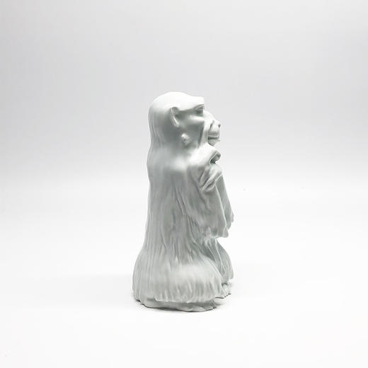 不仁斋 薛继业 陶瓷雕塑  雕塑系列 陶瓷 思想猴 商品图3