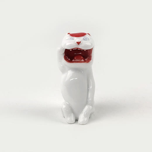 不仁斋新款鸿运当头 陶瓷迷你招财猫 商品图4