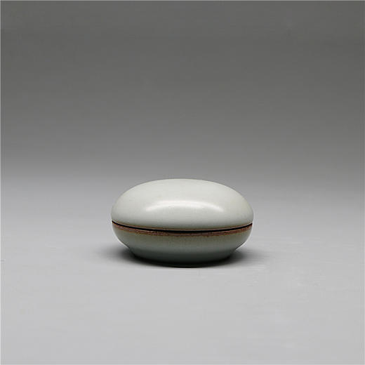 不仁斋薛继业 专款手拉坯小印泥盒 陶泥汝窑 瓷泥祭红 文房四宝 商品图2