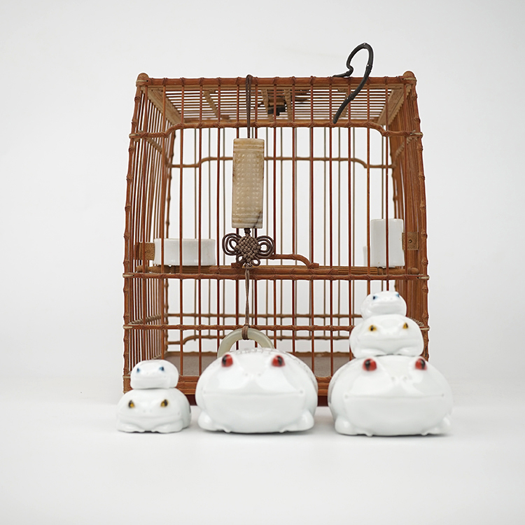 不仁斋 薛继业陶瓷雕塑 蛤蟆塔