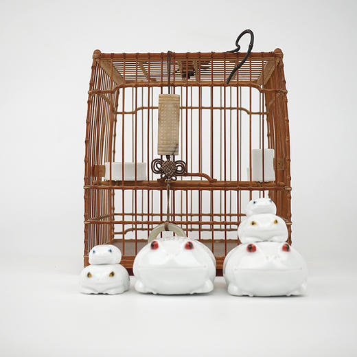 不仁斋 薛继业陶瓷雕塑 蛤蟆塔 商品图0