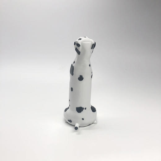 不仁斋新品 薛继业 雕塑 瓷胎 釉下黑 斑点狗 商品图2