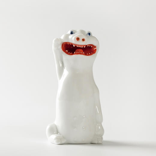 人气新品不仁斋 薛继业 手作陶瓷雕塑 陶瓷福猪 商品图0