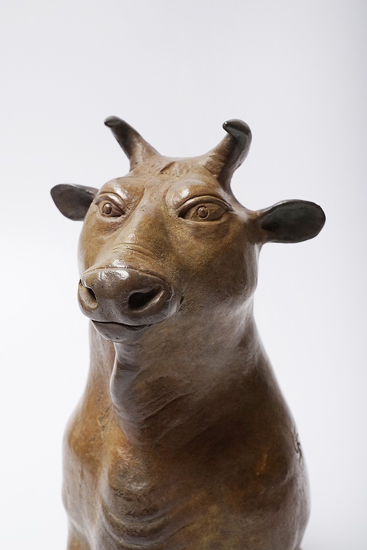 不仁斋薛继业十二生肖系列丑牛铸铜限量甲字款