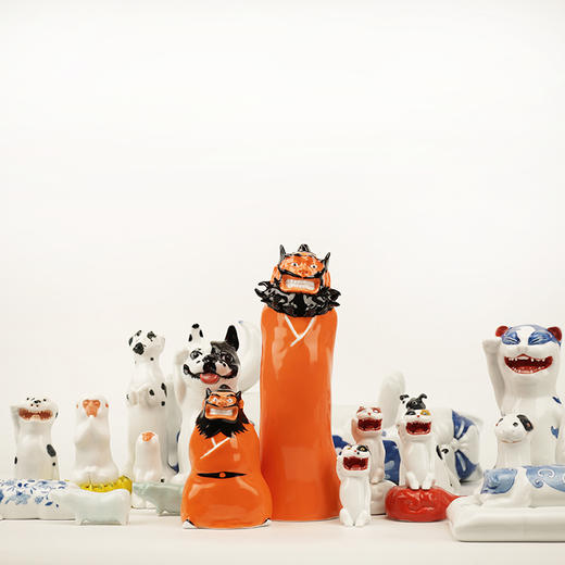 不仁斋薛继业陶瓷雕塑大钟馗 商品图4