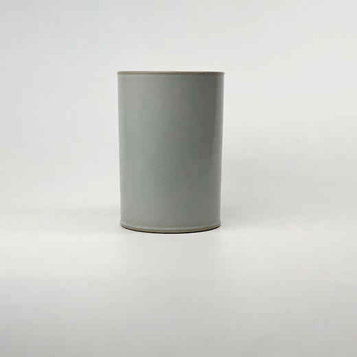 不仁斋 薛继业 手拉坯 文房 汝釉平底笔筒 商品图0