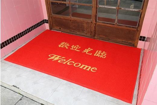 欢迎光临门垫迎宾大红地毯地垫门口进门垫子防滑脚垫胶丝垫 商品图6