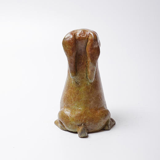 不仁斋 薛继业十二生肖雕塑系列 卯兔 铸铜限量甲字款 商品图2