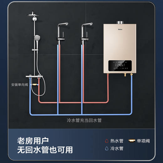 海尔（Haier）热水器JSQ30-16JR5(12T)U1 商品图7