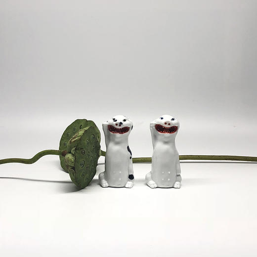 人气新品不仁斋 薛继业 手作陶瓷雕塑 陶瓷福猪 商品图4