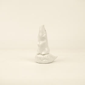 不仁斋  薛继业 陶瓷雕塑系列 己亥年思量猪 文房摆件 茶宠