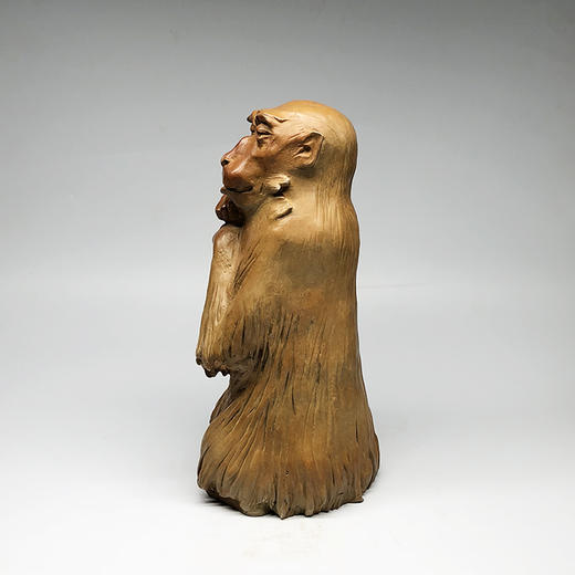 薛继业雕塑 思想猴 铸铜限量 商品图3