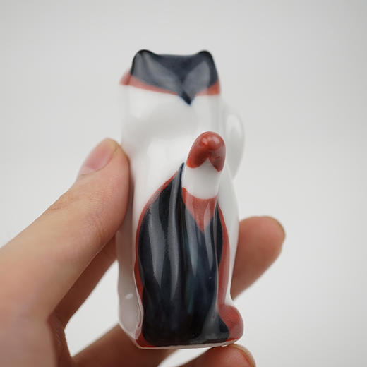 不仁斋 陶瓷雕塑系列 新品经典款 迷你招财猫 商品图2