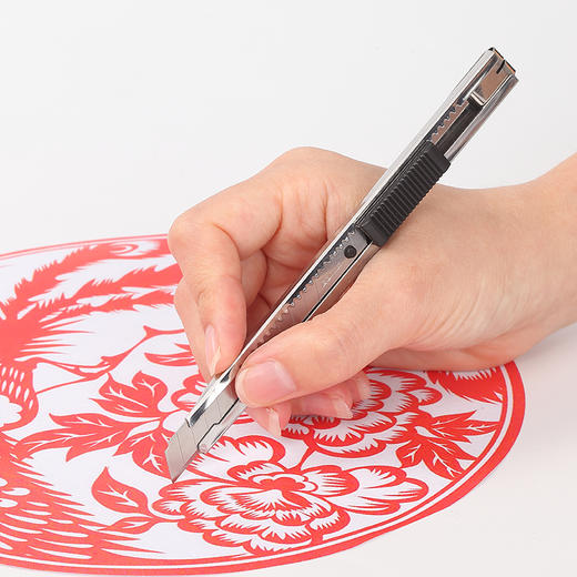 齐心 B2806 金属美工刀 小号9mm 商品图2