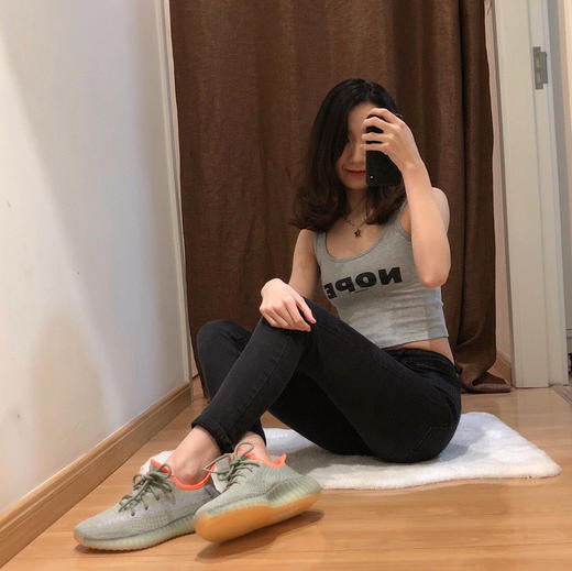 YEEZY BOOST 350 V2 - 灰橙 商品图0