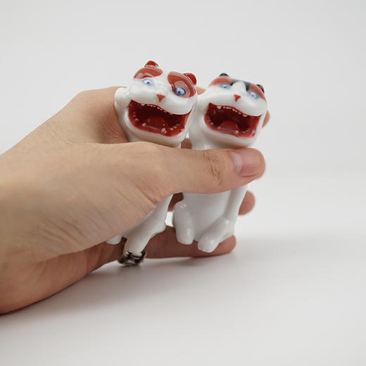 不仁斋 陶瓷雕塑系列 新品经典款 迷你招财猫 商品图3