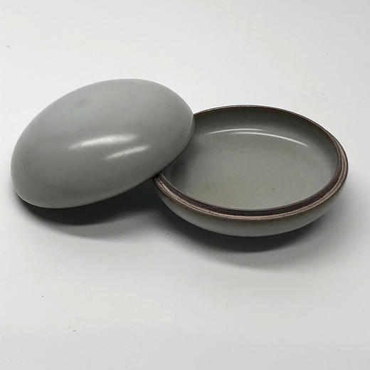 不仁斋 薛继业 手拉坯 文房 汝釉印尼盆 商品图3