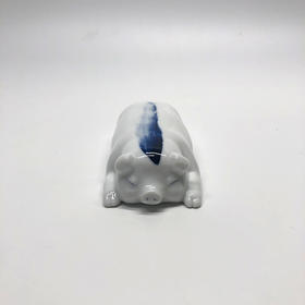 不仁斋 薛继业 亲笔 一笔神鬃 财库猪