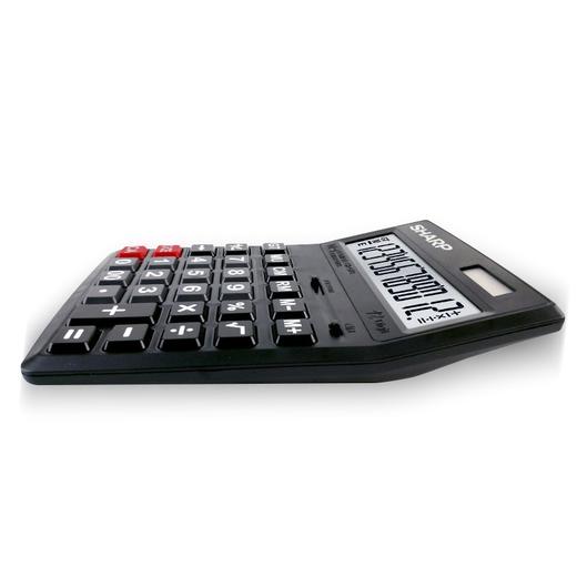 夏普/SHARP 太阳能计算器会计专用计算机多功能计算机器大屏大按键银行财务专用 商品图3