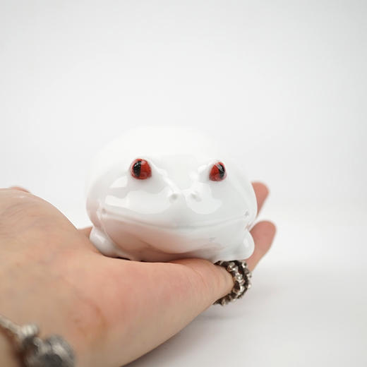 不仁斋 薛继业陶瓷雕塑 蛤蟆塔 商品图4