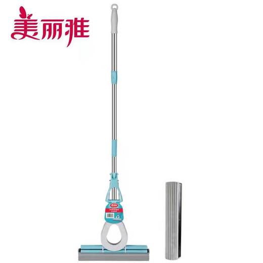 美丽雅双排轮挤水拖把38CM-26677026 商品图0