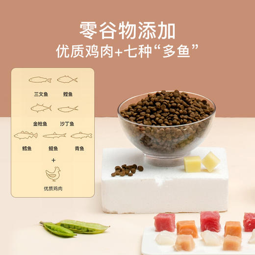 网易严选全价猫粮 居家宠物主粮幼猫成猫全价粮猫咪食品 1.8KG 商品图1