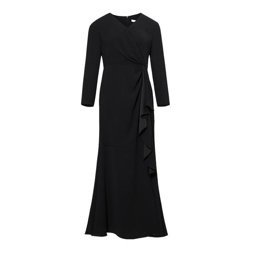 VIMAGE纬漫纪V领设计感小众收腰气质裙子连衣裙V1507111 商品图4