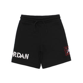 乔丹童衣童装正品夏新品男童时尚针织运动短裤JD2122048