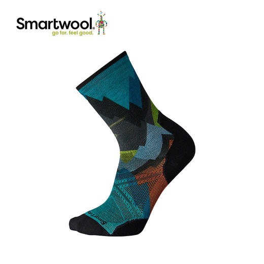 Smartwool PhD Pro 耐力印花羊毛中筒袜 商品图4