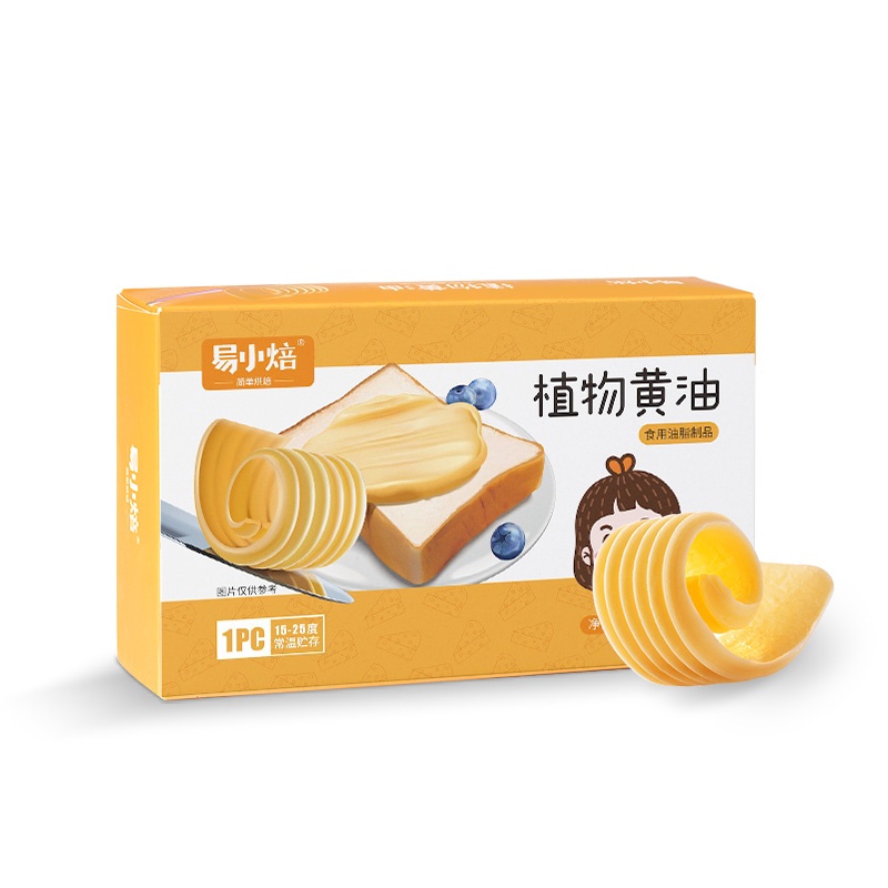 易小焙无盐植物黄油500g