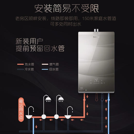 卡萨帝（Casarte）热水器JSQ31-16CR6SPU1 商品图4