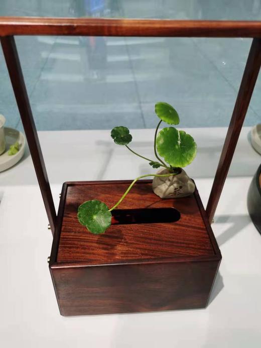 血檀手提纸巾盒 商品图0