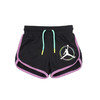 JORDAN乔丹AJ童装 夏新品女童个性撞色运动短裤JD2122026 商品缩略图0