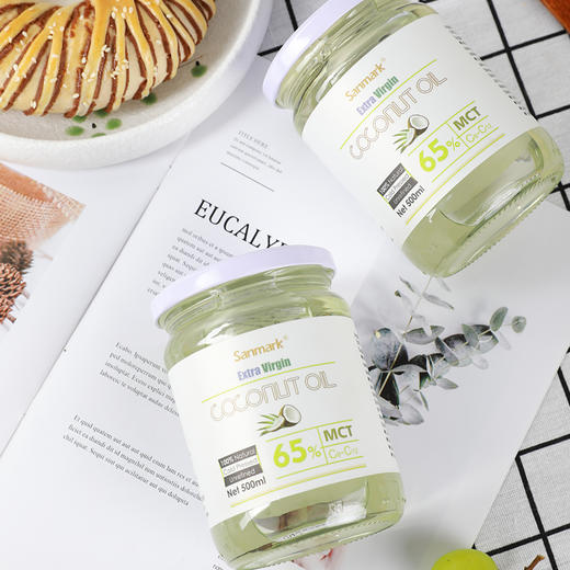 【已下架】晟麦椰子油斯里兰卡原瓶原装进口冷压初榨500ml 2罐装 [福利品] 商品图2