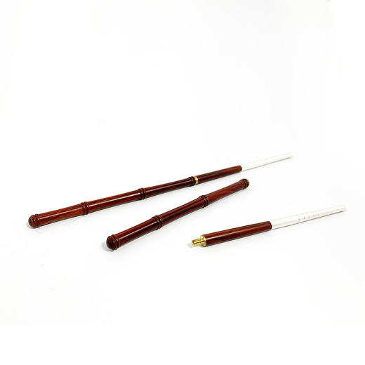 竹节红木999纯银镶嵌便携筷1014/1025 商品图4