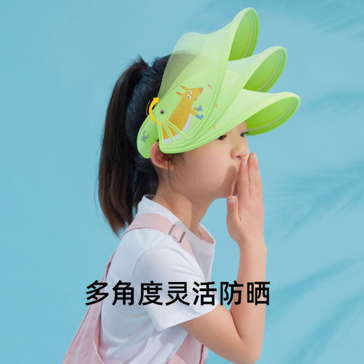 【品牌直发】韩国VVC男女儿童防晒帽女神帽遮阳帽遮脸户外空顶防紫外线太阳帽 商品图1