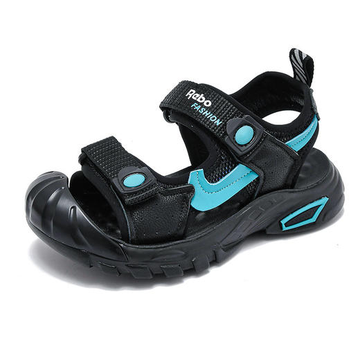 【儿童凉鞋】富的乐夏季小童宝宝沙滩鞋小孩软底中大童男童鞋子 商品图0