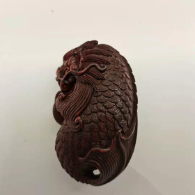 龙鱼把件大