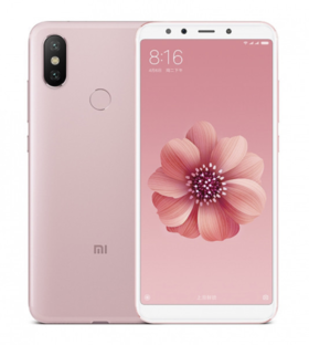 85新  小米6X  6+128G  粉色 移动4G,联通4G,电信4G 全网通 国行