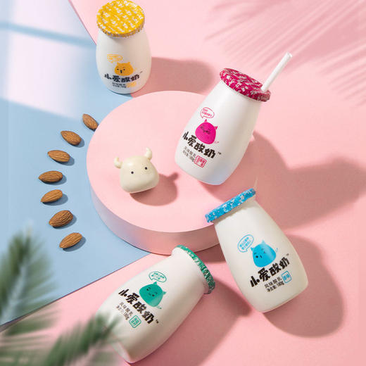 【顺丰包邮】小爱酸奶3种口味-180g*12瓶 商品图2