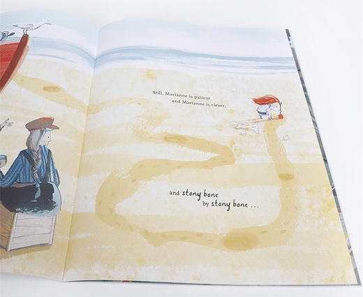 女孩和恐龙 英文原版 The Girl and the Dinosaur 激发想象力神奇冒险故事 儿童英语启蒙图画书 英文版进口原版书籍 商品图1