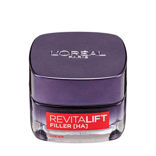 L'ORÉAL 欧莱雅 玻尿酸水光充盈乳霜 50ml 零点面霜 版本随机 商品图3