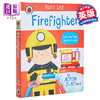 【中商原版】Busy Day: Firefighter 小瓢虫职业机关书消防员 低幼亲子启蒙机关操作书 纸板书 英文原版 2-4岁 商品缩略图0