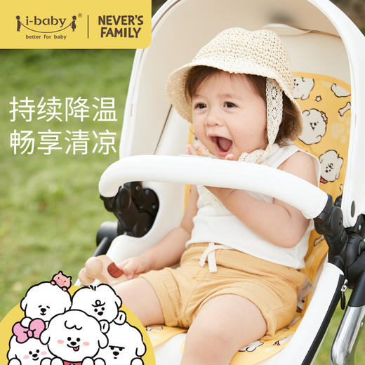 （售罄）i-baby&奈娃家族婴儿清凉车垫宝宝婴儿推车凉垫 儿童冰丝凉垫夏季 商品图0