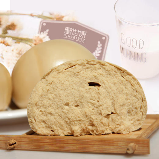 富世康 红糖馒头 老面早餐面点 儿童馒头早茶点心500g/袋 商品图2