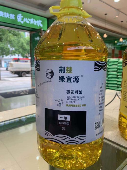 荆楚绿宜源葵花籽油5L 商品图0