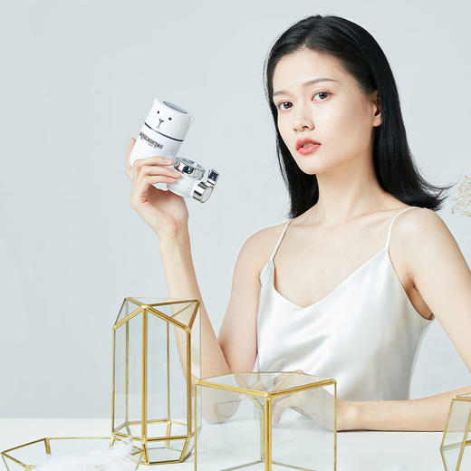 【厨卫两用·易安装·出水快·可调节·可视窗口】水美乐·呆萌小白熊水龙头过滤器 商品图0