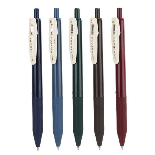 ZEBRA斑马中性笔JJ15顺利笔0.5mm复古系列经典复古&新复古色 商品图3