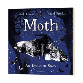 飞蛾 自然选择和进化论 英文原版绘本 Moth 儿童动物认知启蒙 英文版进口原版英语书籍